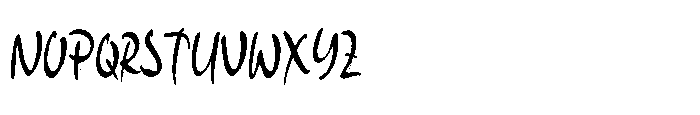 The Smoqite Font UPPERCASE