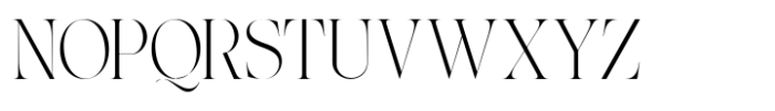 The Softly Serif Condensed Font UPPERCASE