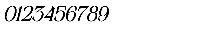 The Starly Ethical Bold Italic Font OTHER CHARS