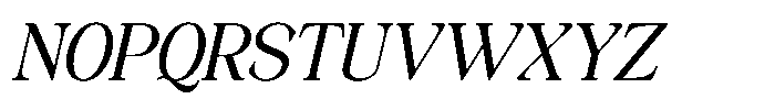 The Starly Ethical Bold Italic Font UPPERCASE