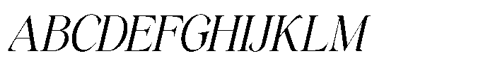 The Starly Ethical Italic Font UPPERCASE