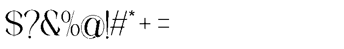 The Starly Ethical Regular Font OTHER CHARS