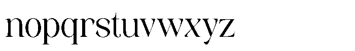 The Starly Ethical Regular Font LOWERCASE