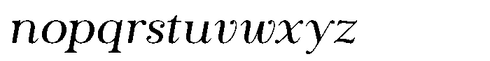 The Stripes Editorial Italic Font LOWERCASE