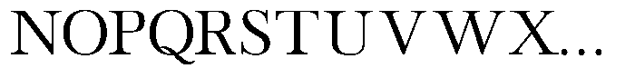 The Stripes Editorial Regular Font UPPERCASE