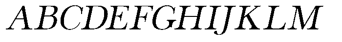 The Stripes Editorial Slant Font UPPERCASE
