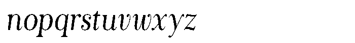 The Stripes Editorial The Stripes Condensed Italic Font LOWERCASE