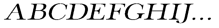 The Stripes Editorial The Stripes Extra Exp Italic Font UPPERCASE