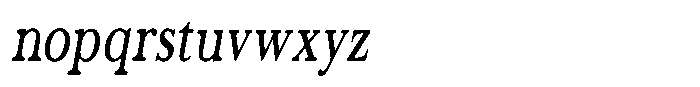 The Stripes Editorial The Stripes Grade Condensed Slant Font LOWERCASE