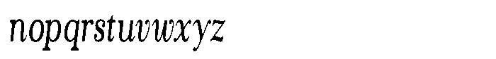 The Stripes Editorial The Stripes Grade Extra Condensed Italic Font LOWERCASE