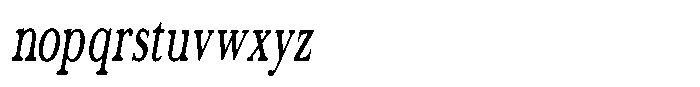 The Stripes Editorial The Stripes Grade Extra Condensed Slant Font LOWERCASE