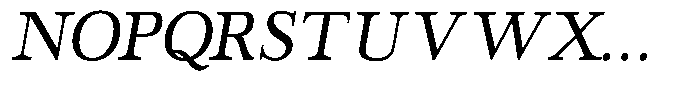 The Stripes Editorial The Stripes Grade Italic Font UPPERCASE
