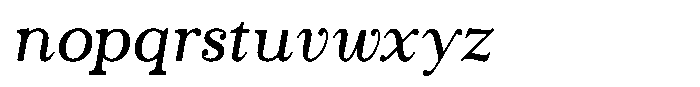 The Stripes Editorial The Stripes Grade Italic Font LOWERCASE