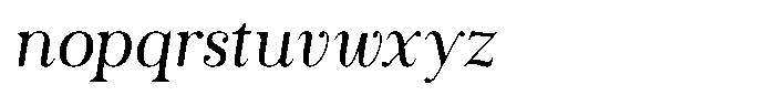 The Stripes Editorial The Stripes Semi Condensed Italic Font LOWERCASE