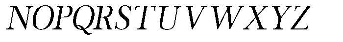 The Stripes Editorial The Stripes Semi Condensed Slant Font UPPERCASE