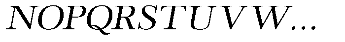 The Stripes Editorial The Stripes Semi Expanded Slant Font UPPERCASE