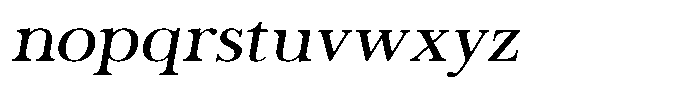 The Stripes Editorial The Stripes Semi Expanded Slant Font LOWERCASE