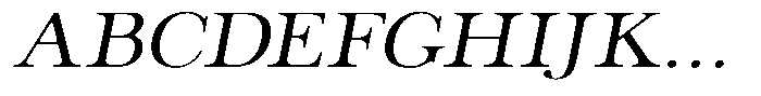The Stripes Editorial The Stripes Soft Expanded Italic Font UPPERCASE