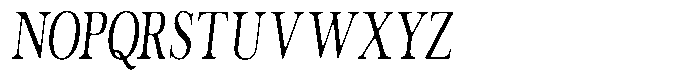 The Stripes Editorial The Stripes Soft Extra Condensed Italic Font UPPERCASE