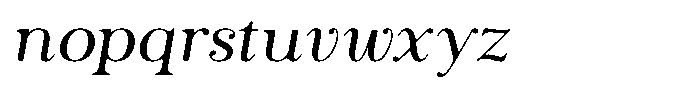 The Stripes Editorial The Stripes Soft Italic Font LOWERCASE