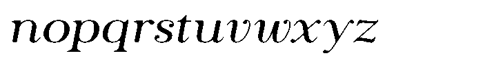The Stripes Editorial The Stripes Soft Sem Exp Italic Font LOWERCASE