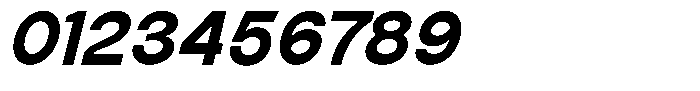 The Talk Black Expanded Italic Font OTHER CHARS