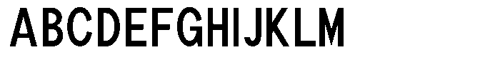 The Talk Bold Condensed Font UPPERCASE