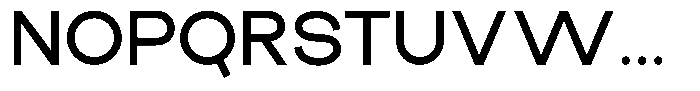 The Talk Bold Expanded Font UPPERCASE