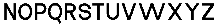 The Talk Bold Font UPPERCASE