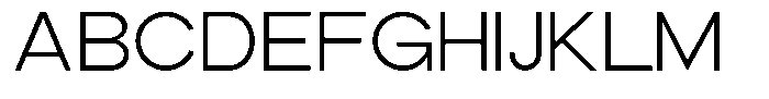 The Talk Expanded Font UPPERCASE