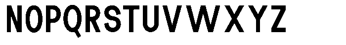 The Talk Extra Bold Condensed Font UPPERCASE