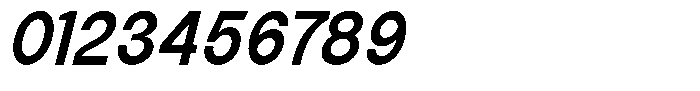 The Talk Extra Bold Italic Font OTHER CHARS