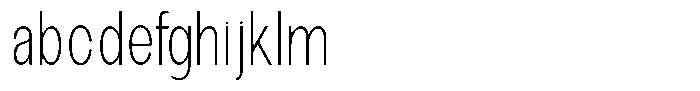 The Talk Extra Light Condensed FONT