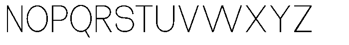 The Talk Extra Light Font UPPERCASE
