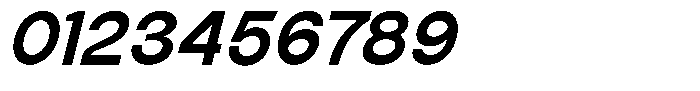 The Talk Heavy Expanded Italic Font OTHER CHARS