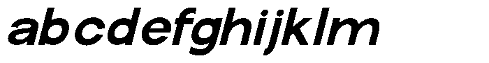 The Talk Heavy Expanded Italic FONT