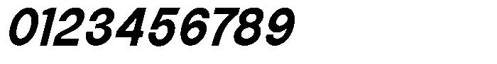 The Talk Heavy Italic Font OTHER CHARS