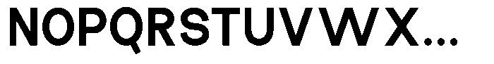 The Talk Heavy Font UPPERCASE