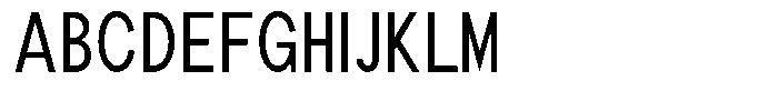 The Talk Medium Condensed Font UPPERCASE
