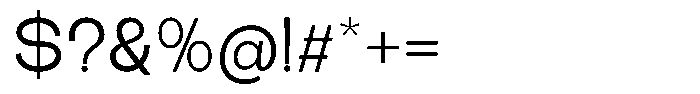 The Talk Medium Expanded Font OTHER CHARS