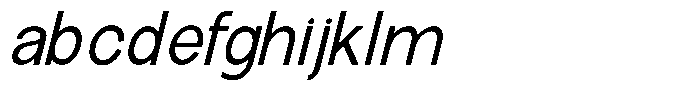 The Talk Medium Italic FONT