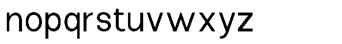 The Talk Medium Font LOWERCASE