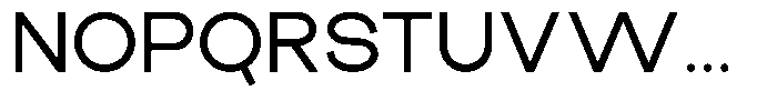 The Talk Semi Bold Expanded Font UPPERCASE
