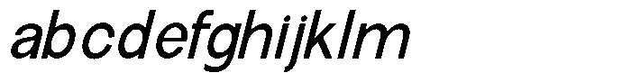 The Talk Semi Bold Italic FONT
