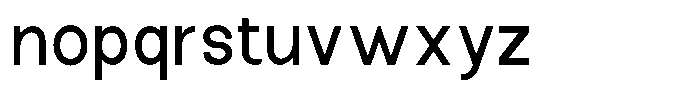 The Talk Semi Bold Font LOWERCASE