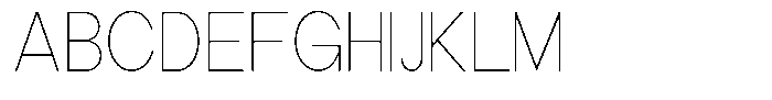 The Talk Thin Font UPPERCASE