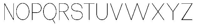 The Talk Thin Font UPPERCASE