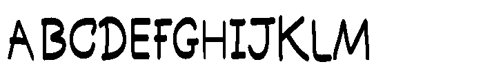 The Throwback Font UPPERCASE
