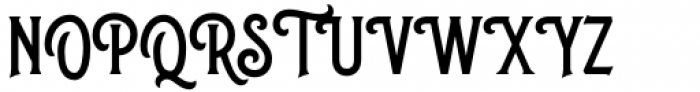 The Wanters Regular Font UPPERCASE