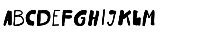 The Wild Copenhagen Regular Font UPPERCASE